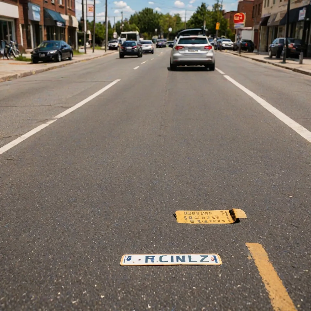 Mandat za brak tablicy rejestracyjnej – ile to kosztuje?